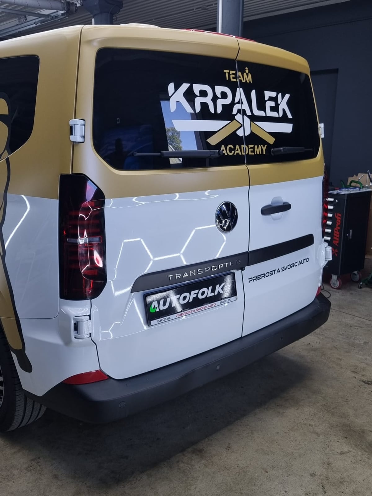 Reklamní polep vozidla Lukáše Krpálka (4)