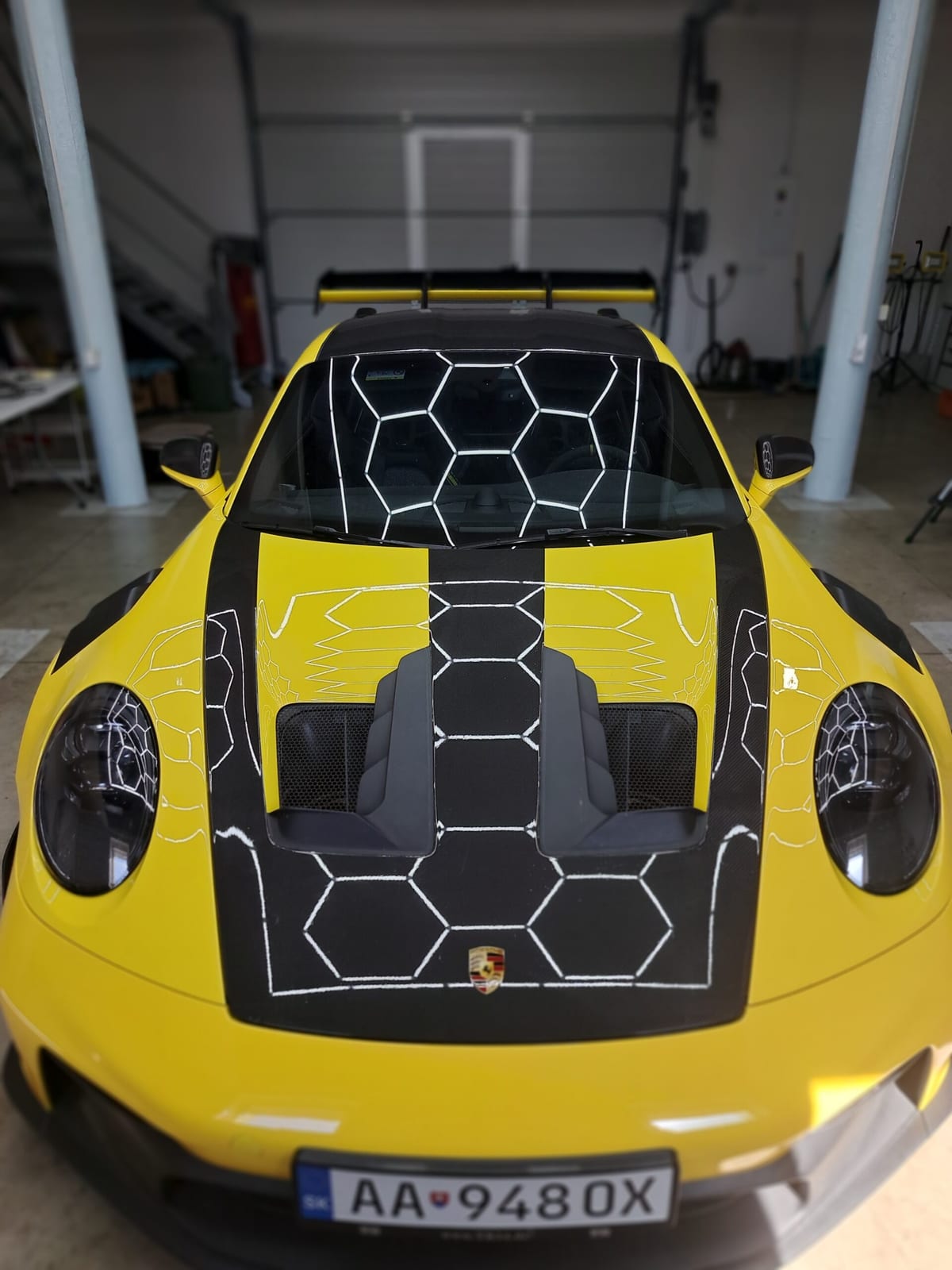 Porsche 911 GT3 RS - PPF ochranná fólie (1)